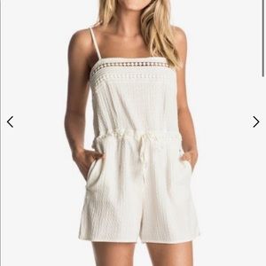 NWT Roxy Sea Foam Romper Sz M